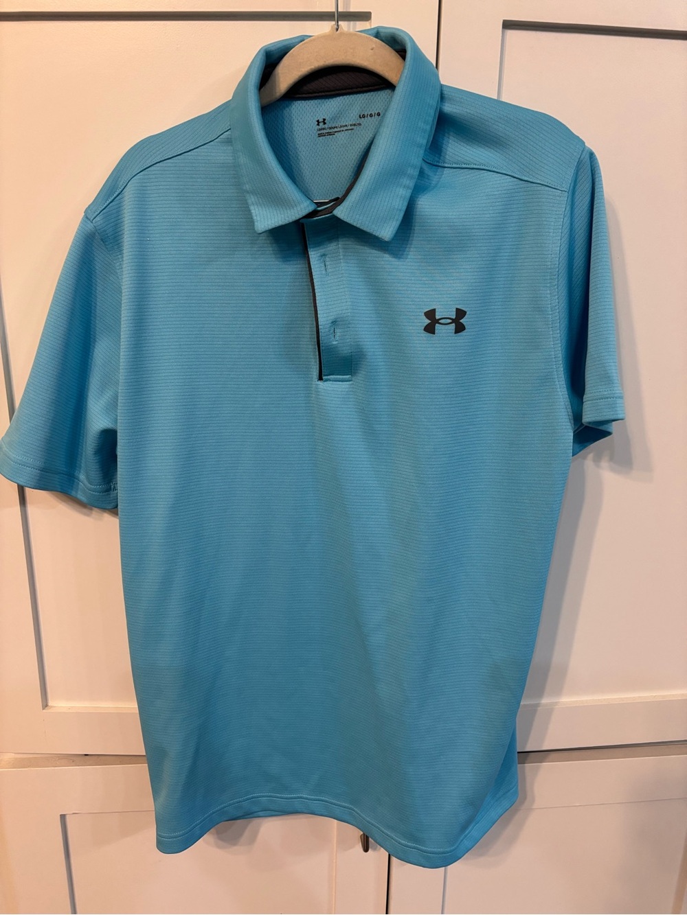 Under Armour Men’s Light Blue Polo Shirt